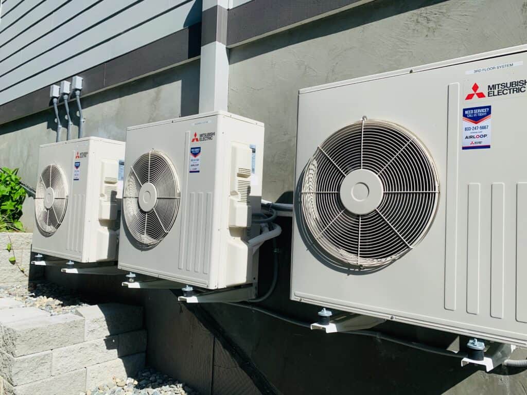 airloop heat pump install